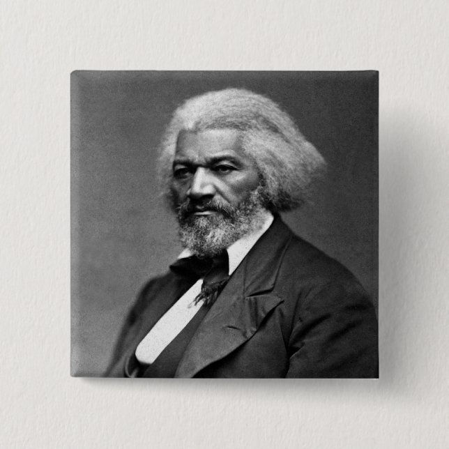 Old Bailey Douglass afroamerikansk hjälte Knapp (Framsida)