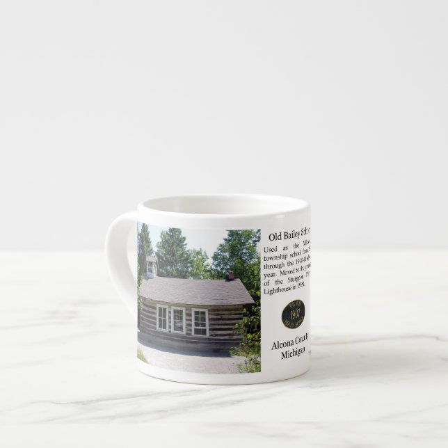 Old Bailey Schoolhouse espresso mugg Espressomugg (Framsida vänster)