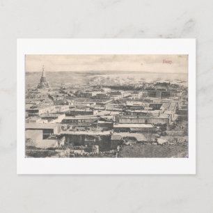 Old Baku (1911) - View with Russian Cathedral Vykort