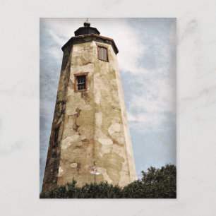 "Old Baldy" fyr Vykort