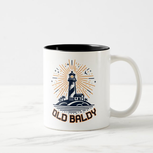 Old Baldy Fyren Sunrise Två-Tonad Mugg (Höger)