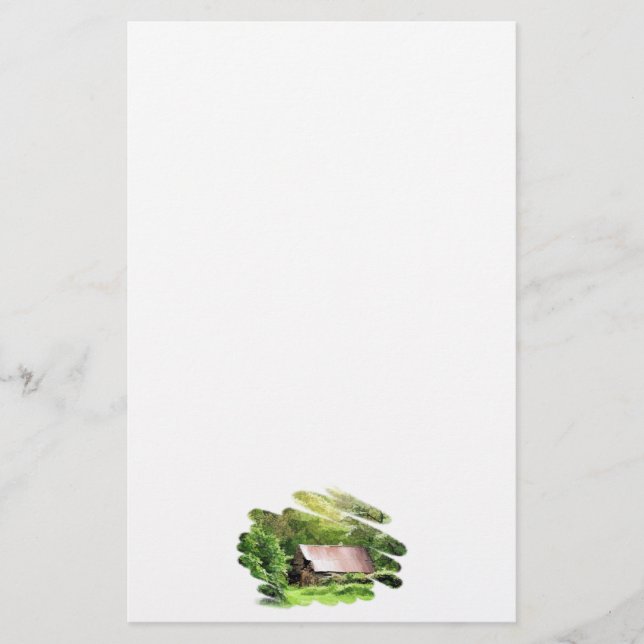 OLD BARN BREVPAPPER (Framsida)