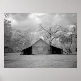 Old Barn - Chasley Farms Poster