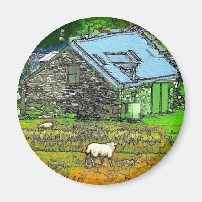 OLD BARN MAGNET (Framsidan)