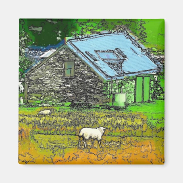 OLD BARN MAGNET (Framsidan)