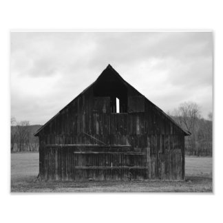 Old Barn Photo Fototryck