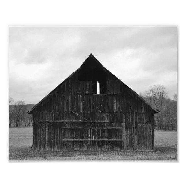 Old Barn Photo Fototryck (Framsidan)