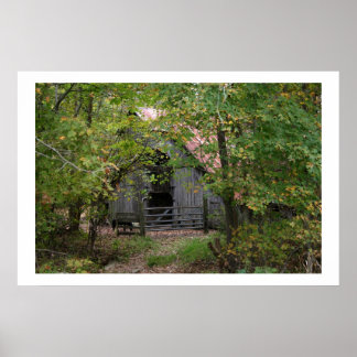 Old Barn Poster