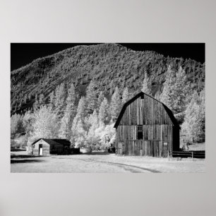 Old Barn Poster