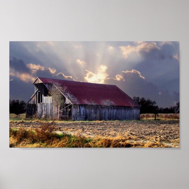 Old Barn Poster (Framsidan)
