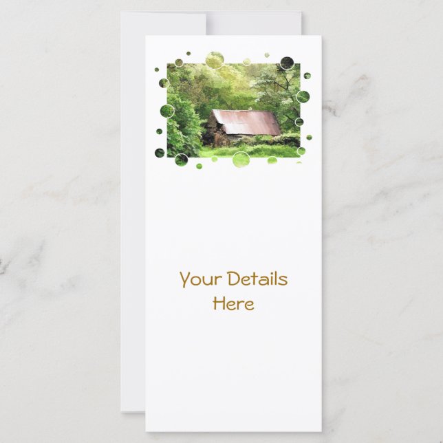 OLD BARN RACK CARDS (Framsida)