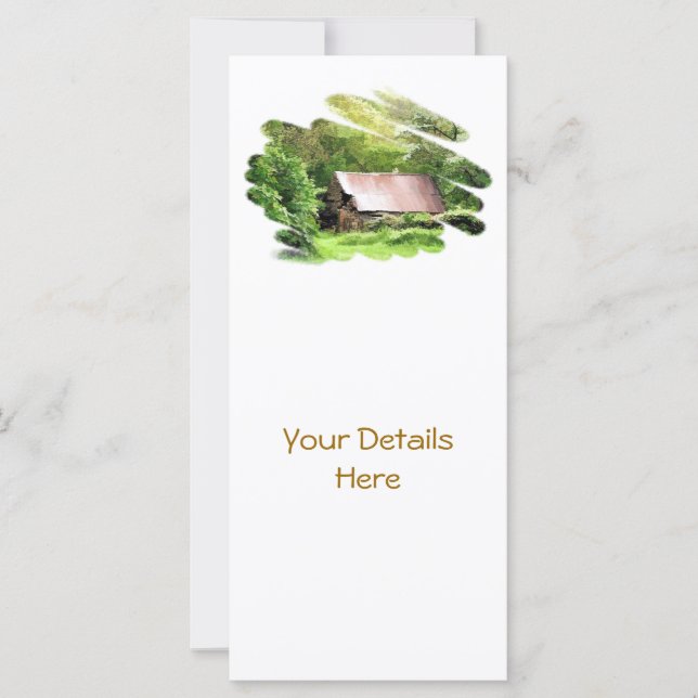 OLD BARN RACK CARDS (Framsida)