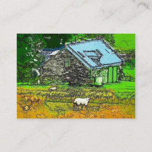 OLD BARN VISITKORT