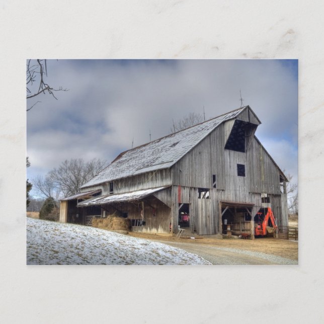 Old Barn Vykort (Framsida)