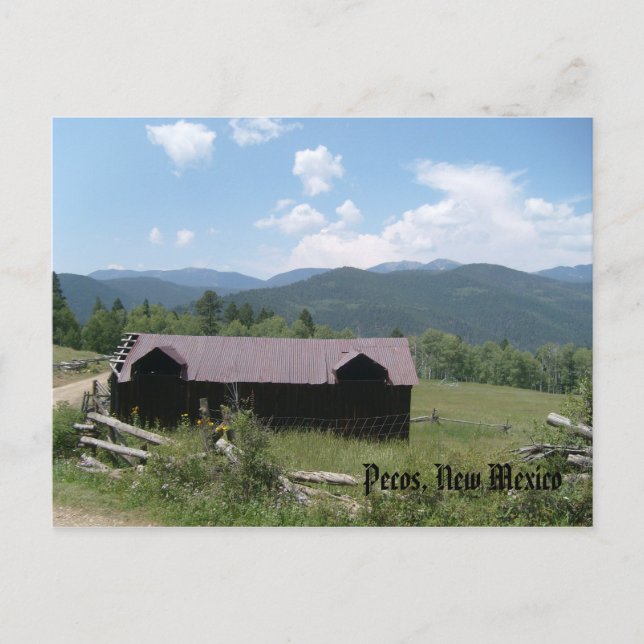 Old Barn Vykort (Framsida)