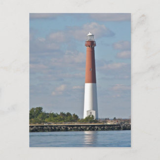 "Old Barney" Barnegat Lighthouse LBI NJ Vykort