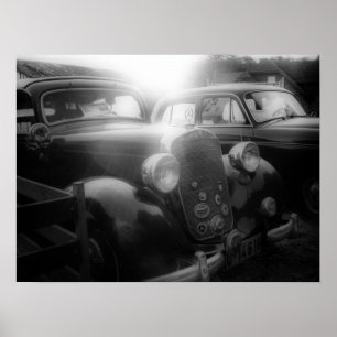 Old Benz Poster