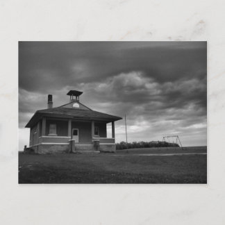 Old Bergen Schoolhouse Vykort