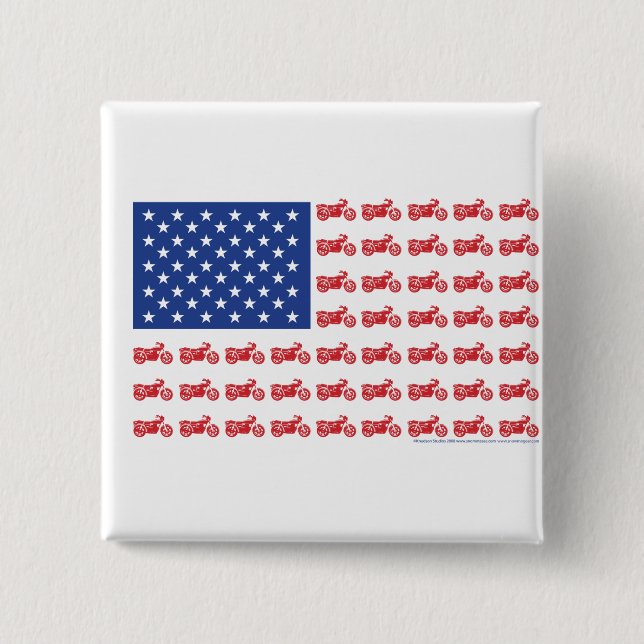 OLD-BIKE-FLAGGA-2-TEE KNAPP (Framsida)