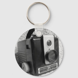 Old Brownie Hawkeye Camera Nyckelring
