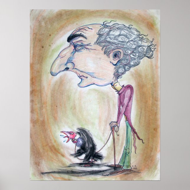 Old Buzzard Poster (Framsidan)