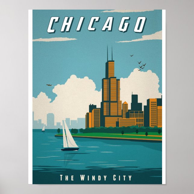 Old Chicago Poster (Framsidan)