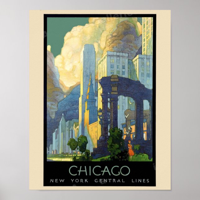 Old Chicago Poster (Framsidan)