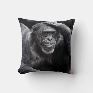 Old Chimpanzee dekorativ kudde