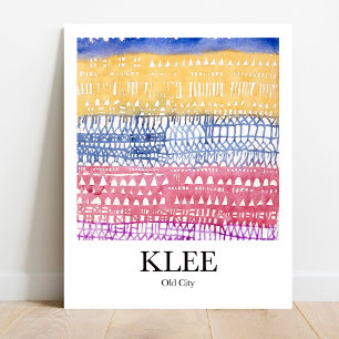 Old City av Paul Klee Poster