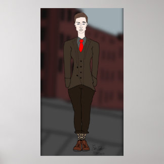 Old City Butch poster konst