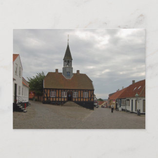 Old City Hall, Ebeltoft, Jutland, Danmark Vykort