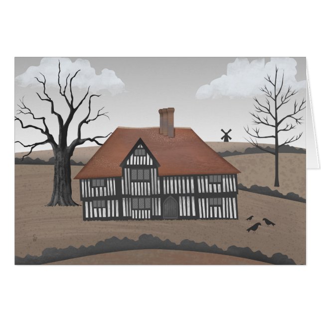 Old Crow Manor Card OBS Kort (Framsidan Horizontal)