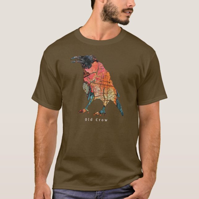 Old Crow Talking Canyons, New Mexico T-Shirt (Framsida)