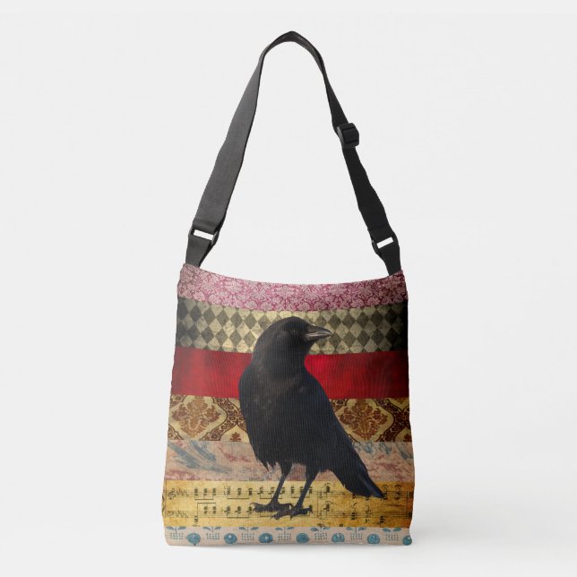 Old Crow Tote Axelväska (Framsida)
