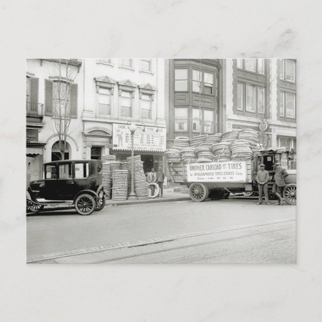 Old Däck Shop, 1920-talet Vykort (Framsida)