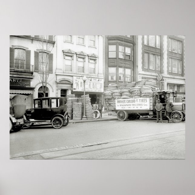 Old Däck Store, 1921 Poster (Framsidan)