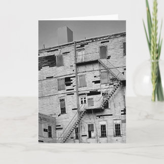 Old Dilapitated Abandoned Factory Building Photo Kort