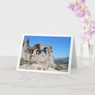 Old Domeño Castle in Domeño Viejo, Valencia, Spani Kort