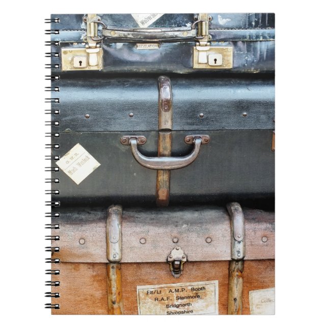 OLD ENGLAND ANTECKNINGSBOK MED SPIRAL (Framsidan)