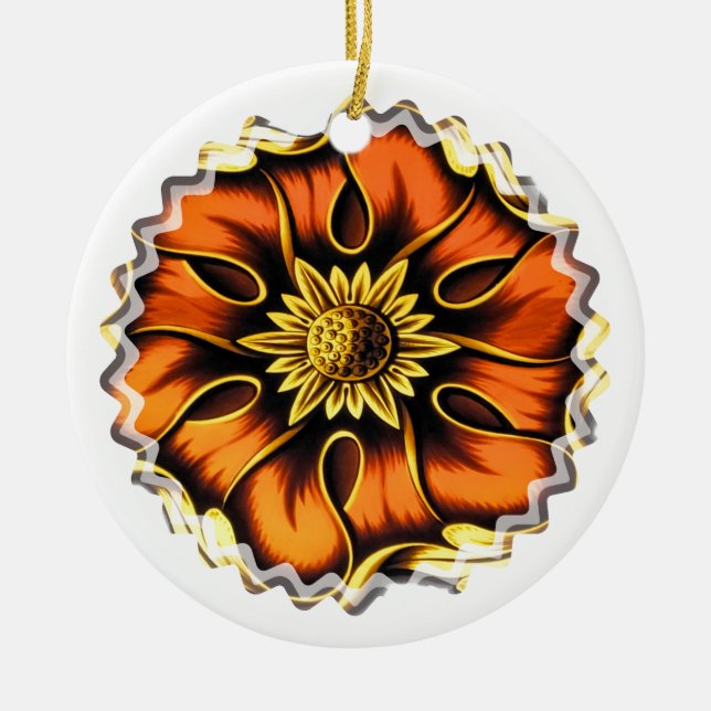 OLD ENGLAND JULGRANSPRYDNAD KERAMIK (Framsidan)