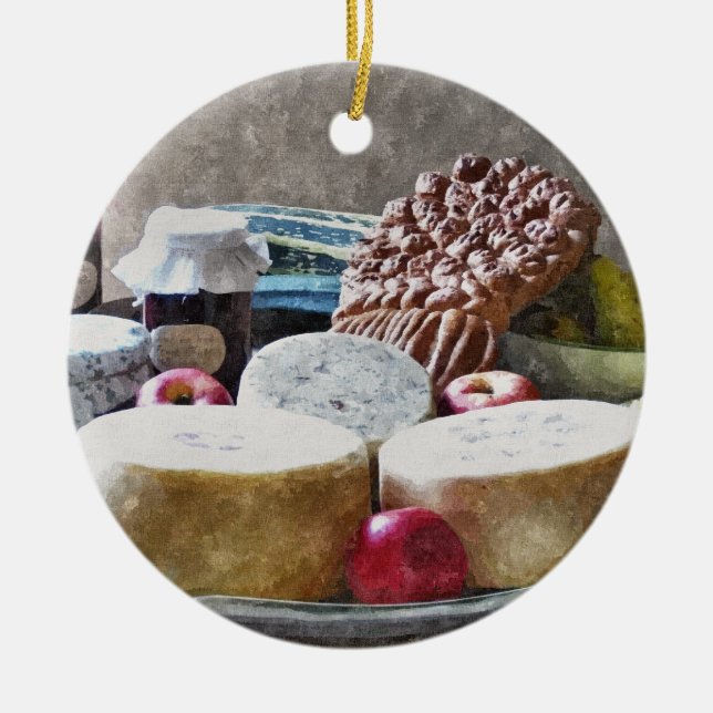 OLD ENGLAND JULGRANSPRYDNAD KERAMIK (Framsidan)