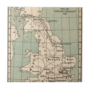 Old England Karta Kakelplatta