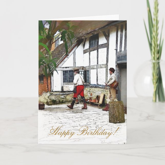 OLD ENGLAND KORT (Framsida)