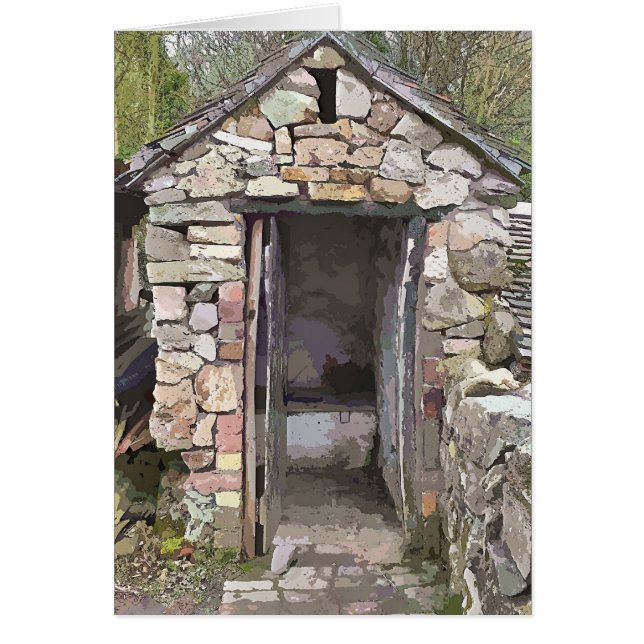 OLD ENGLAND-KORT HÄLSNINGSKORT (Framsidan)