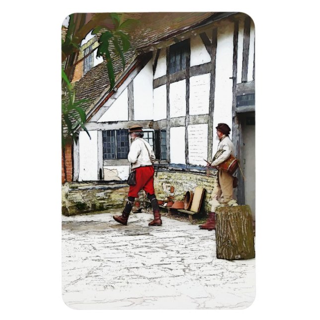 OLD ENGLAND MAGNET (Vertikal)