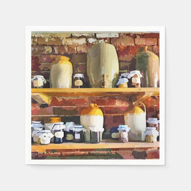 OLD ENGLAND PAPPERSSERVETT (Framsidan)