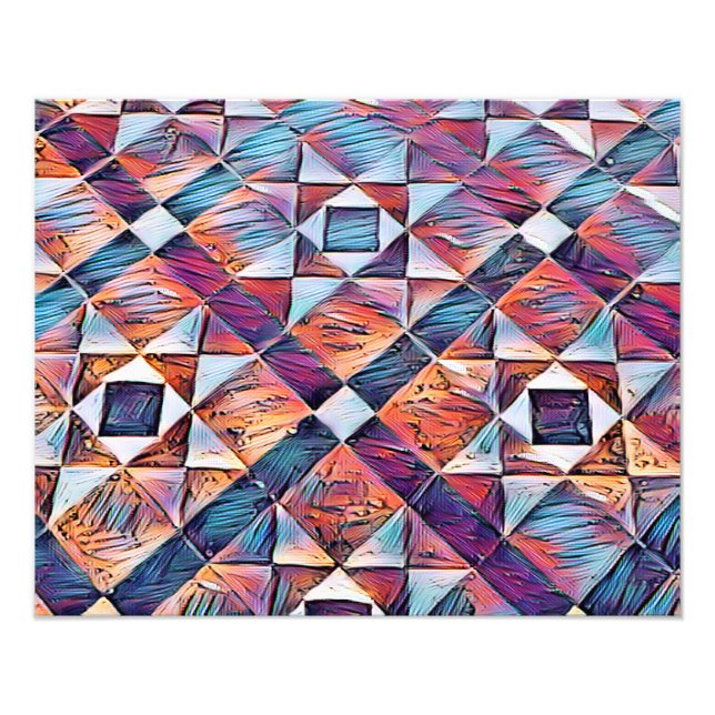 OLD ENGLAND TILED GOLV FOTOTRYCK (Framsidan)