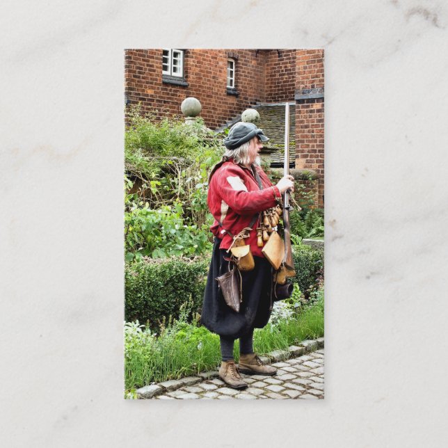 OLD ENGLAND VISITKORT (Framsida)