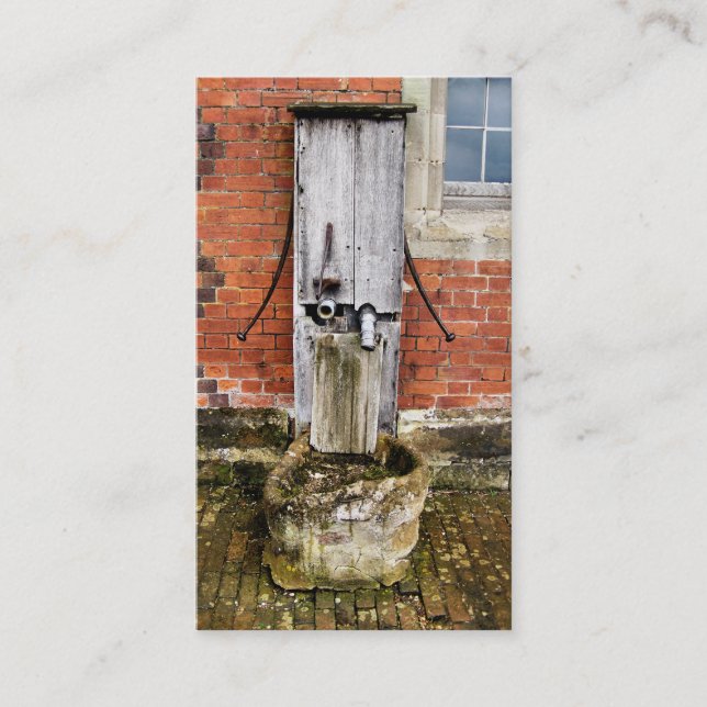 OLD ENGLAND VISITKORT (Framsida)