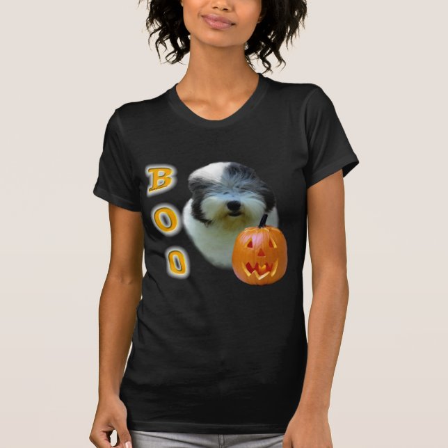 Old English Sheepdog Boo T Shirt (Framsida)